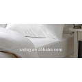 Hotel / hospital usó sábanas blancas de raso de satén